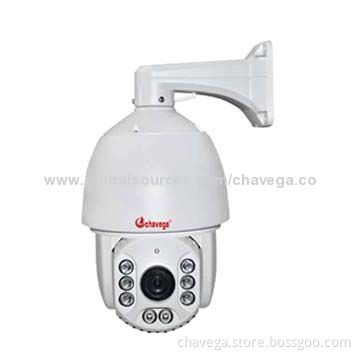 4-inch Outdoor CCTV IR High-speed Dome Camera, 1/3-inch Sony CCD, 700TVL, Auto-white Balance